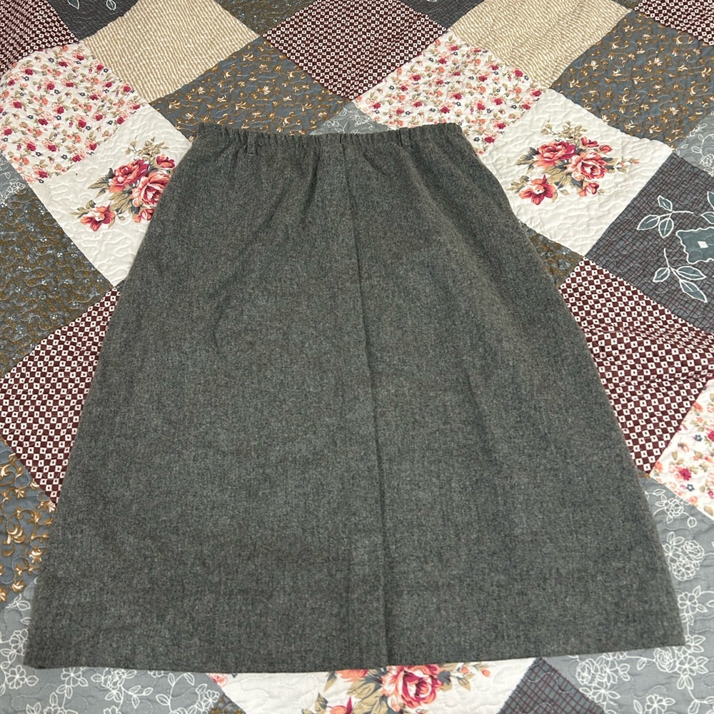 Koret Charcoal A-Line Skirt